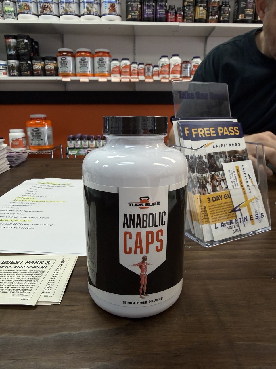 Anabolic Caps bottle